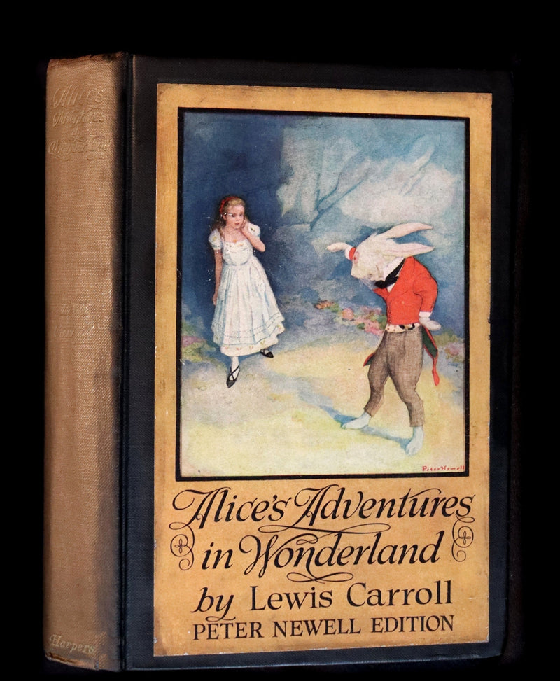 1901 Rare Edition - Alice's Adventures in Wonderland by Lewis Carroll illustrated by Peter Newell.
