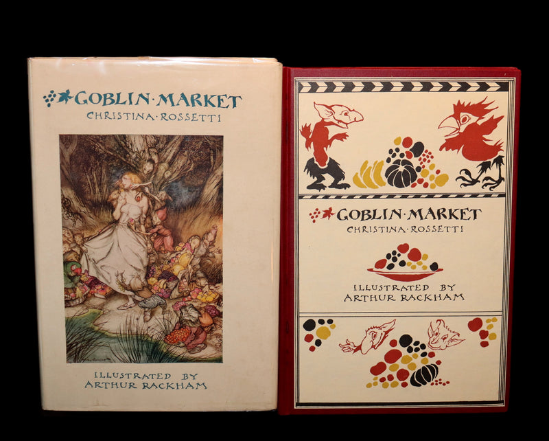 1933 Rare Book - Goblin Market by Christina Rossetti illustrated by Arthur Rackham. 1st US EDITION.
