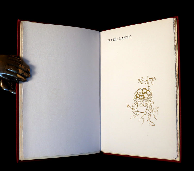 1933 Rare Book - Goblin Market by Christina Rossetti illustrated by Arthur Rackham. 1st US EDITION.