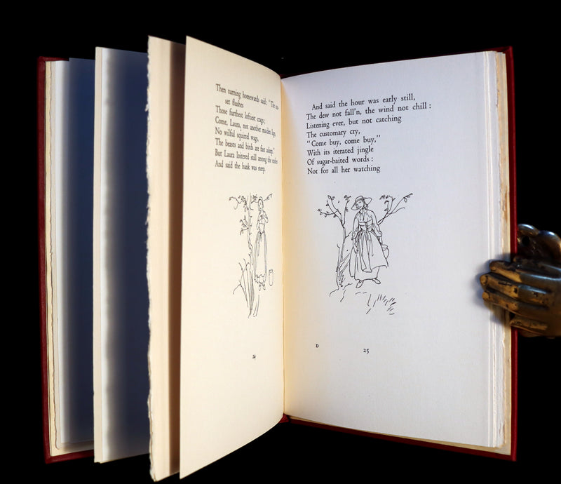 1933 Rare Book - Goblin Market by Christina Rossetti illustrated by Arthur Rackham. 1st US EDITION.