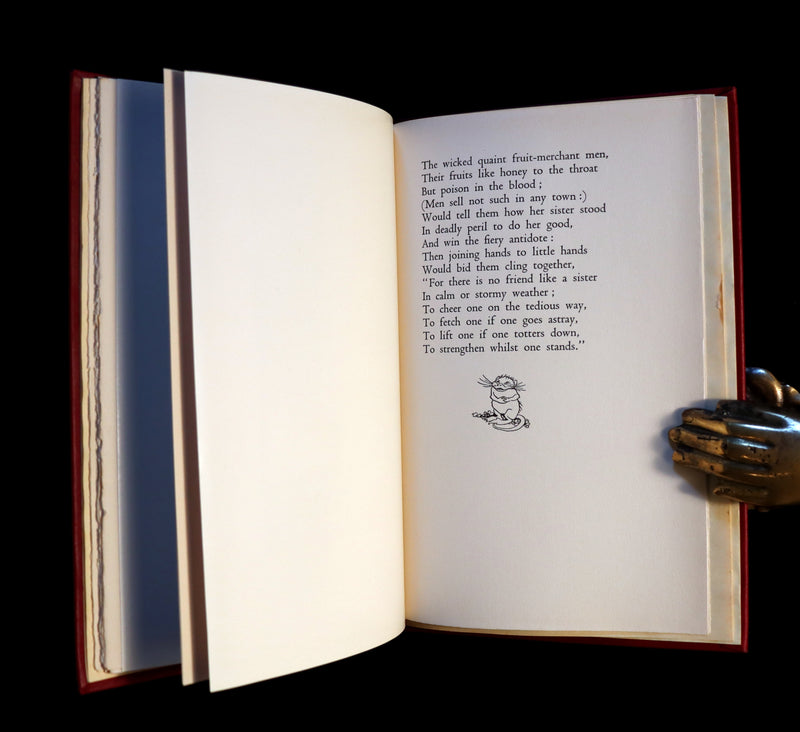 1933 Rare Book - Goblin Market by Christina Rossetti illustrated by Arthur Rackham. 1st US EDITION.