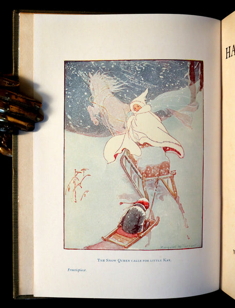 1925 Rare Book - Hans Andersen's FAIRY Stories with 48 Coloured Plates By Margaret W. Tarrant.