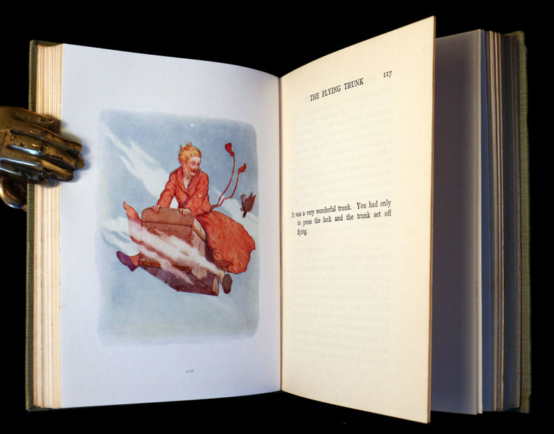 1925 Rare Book - Hans Andersen's FAIRY Stories with 48 Coloured Plates By Margaret W. Tarrant.