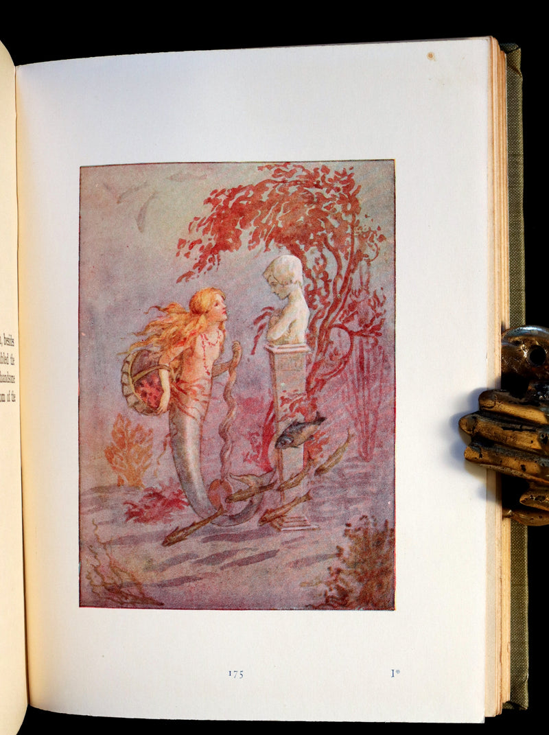 1925 Rare Book - Hans Andersen's FAIRY Stories with 48 Coloured Plates By Margaret W. Tarrant.