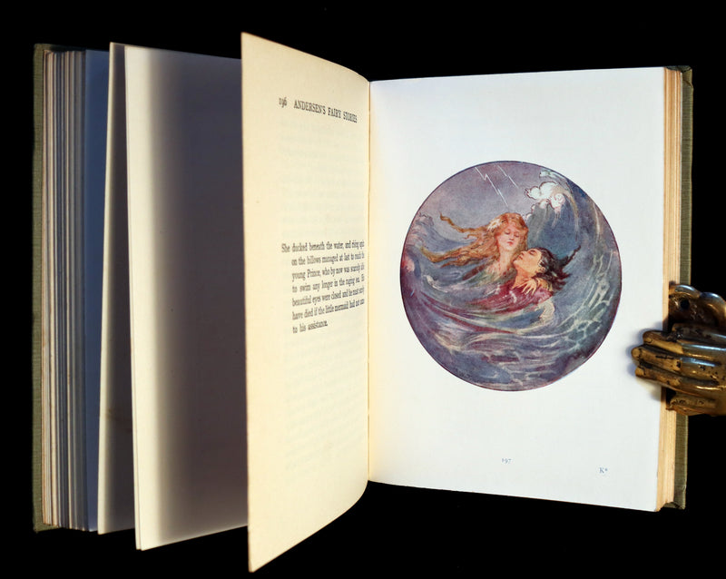 1925 Rare Book - Hans Andersen's FAIRY Stories with 48 Coloured Plates By Margaret W. Tarrant.