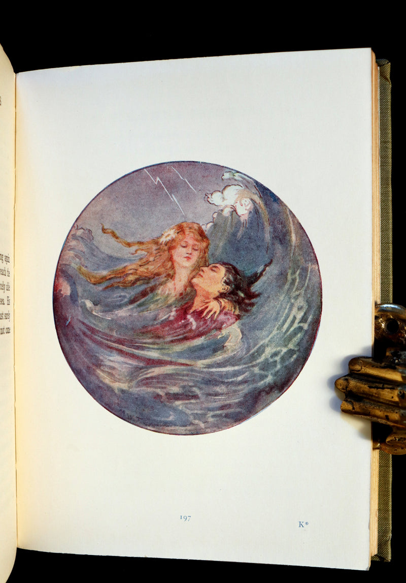 1925 Rare Book - Hans Andersen's FAIRY Stories with 48 Coloured Plates By Margaret W. Tarrant.