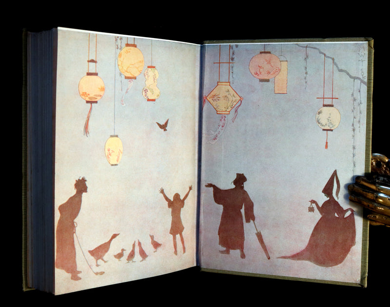 1925 Rare Book - Hans Andersen's FAIRY Stories with 48 Coloured Plates By Margaret W. Tarrant.
