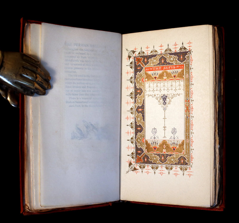 1913 Rare Book - THE ROSE GARDEN OF PERSIA by Louisa Stuart Costello. Persian Poetry.
