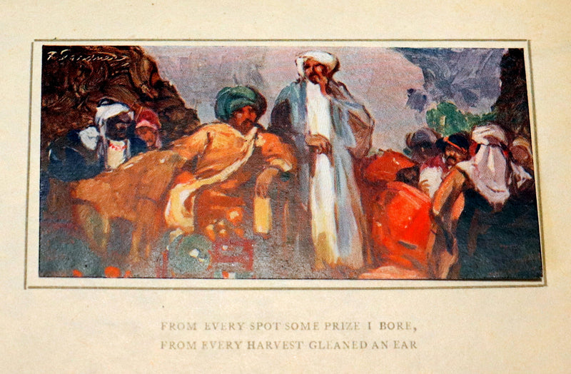 1913 Rare Book - THE ROSE GARDEN OF PERSIA by Louisa Stuart Costello. Persian Poetry.