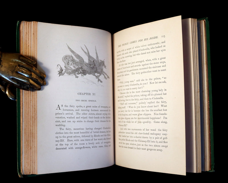 1874 Scarce 1stED - Moonfolk A True Account Of The Home Of The Fairy Tales by Jane G. Austin.