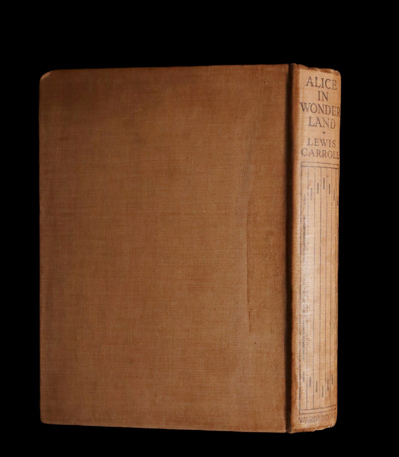 1920 Rare Book - Alice's Adventures in Wonderland with coloured illustrations By Margaret W. Tarrant.