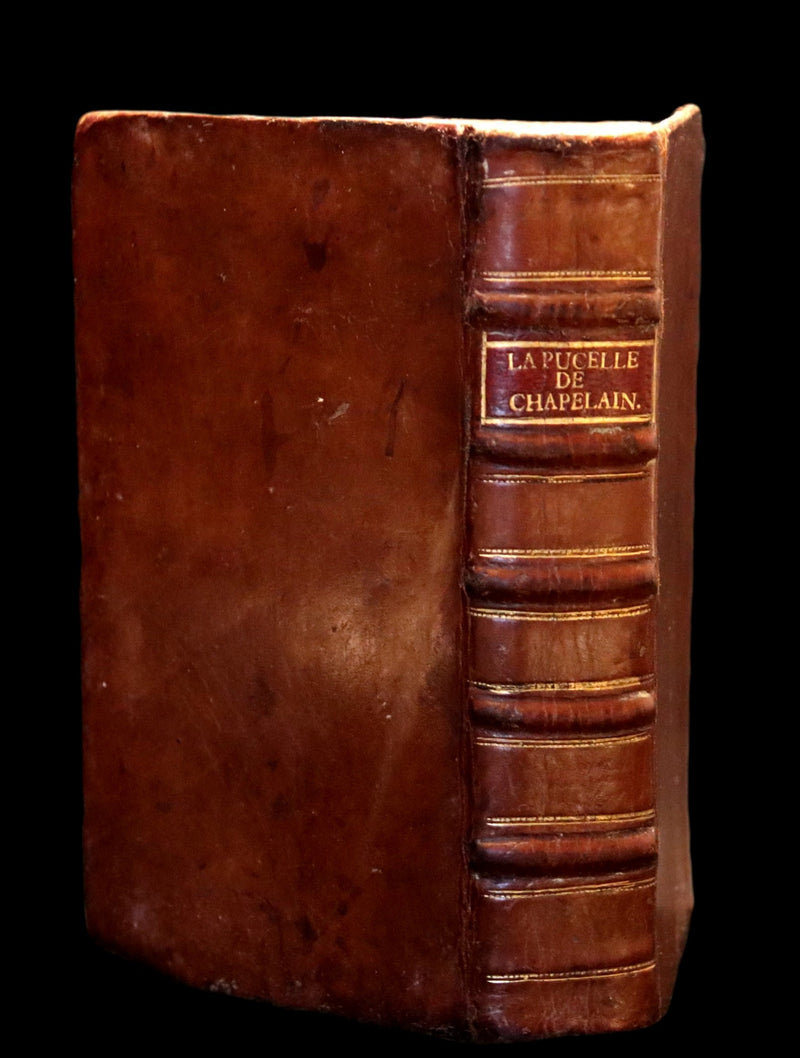 1656 Rare French Book - JOAN OF ARC - La Pucelle ou la France delivree. Poeme heroique.
