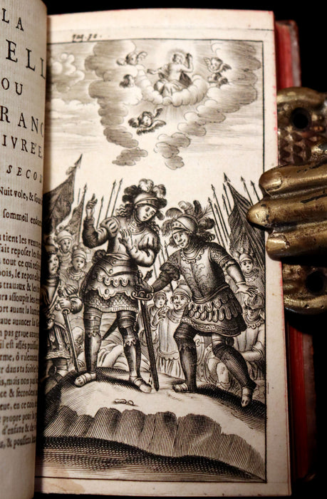 1656 Rare French Book - JOAN OF ARC - La Pucelle ou la France delivree. Poeme heroique.