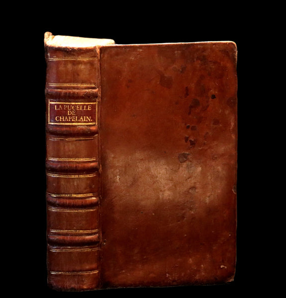1656 Rare French Book - JOAN OF ARC - La Pucelle ou la France delivree. Poeme heroique.