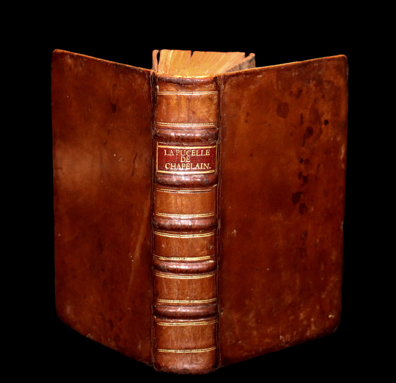 1656 Rare French Book - JOAN OF ARC - La Pucelle ou la France delivree. Poeme heroique.