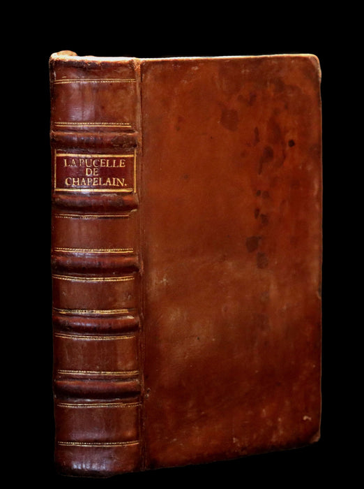 1656 Rare French Book - JOAN OF ARC - La Pucelle ou la France delivree. Poeme heroique.