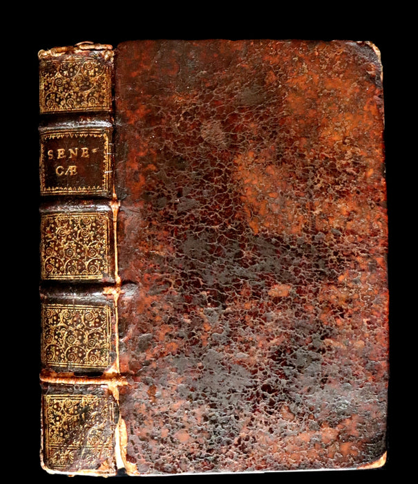 1651 Rare Latin Book - SENECA - L. Annæi Senecæ - Tragedies - Medea, Phaedra, Oedipus, etc.