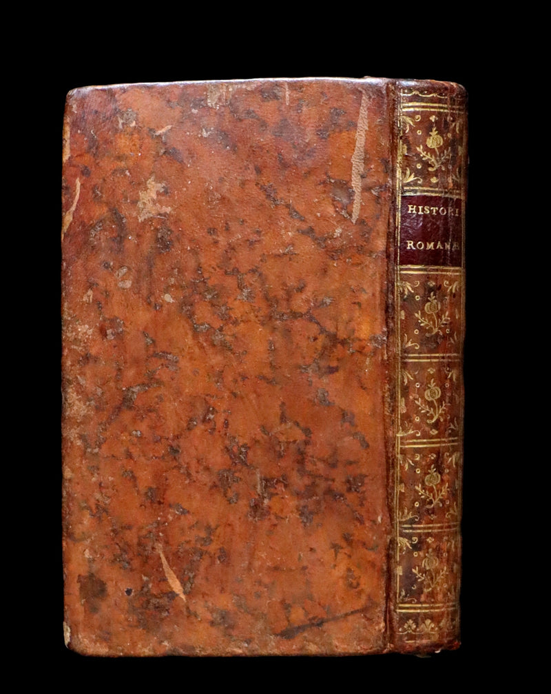 1774 Scarce Latin Book - ROMAN HISTORY from his Famous Authors - Lucius Annaeus Florus, Tite-Live, Caius Velleius Paterculus.