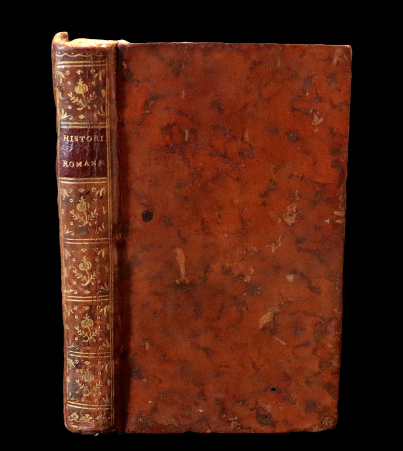 1774 Scarce Latin Book - ROMAN HISTORY from his Famous Authors - Lucius Annaeus Florus, Tite-Live, Caius Velleius Paterculus.