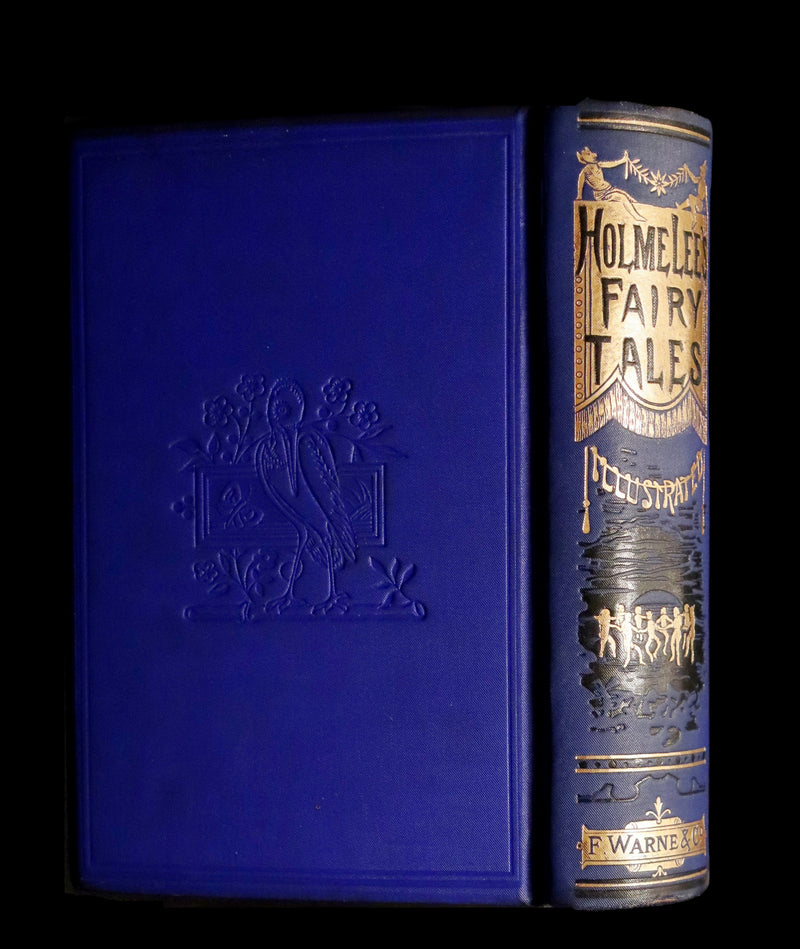 1892 Rare Victorian Book - Holme Lee's FAIRY TALES illustrated.