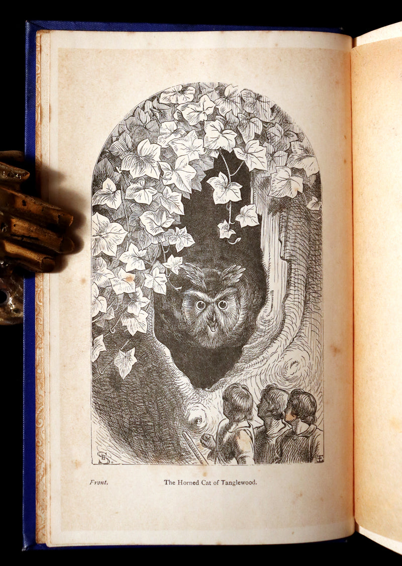 1892 Rare Victorian Book - Holme Lee's FAIRY TALES illustrated.