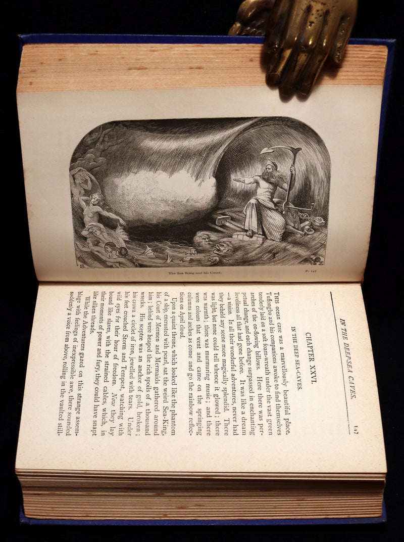 1892 Rare Victorian Book - Holme Lee's FAIRY TALES illustrated.