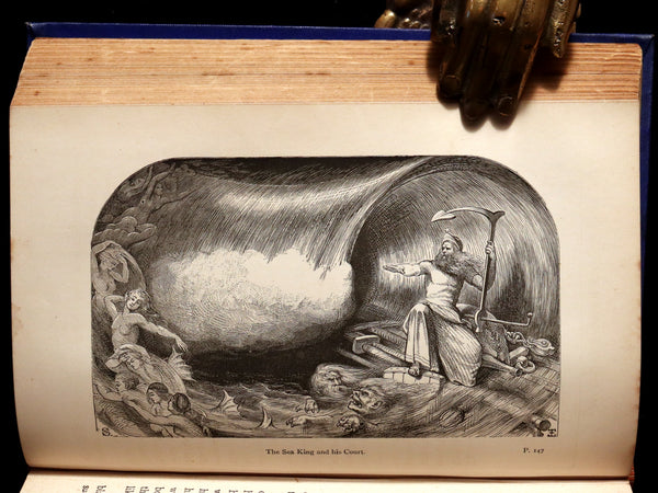 1892 Rare Victorian Book - Holme Lee's FAIRY TALES illustrated.