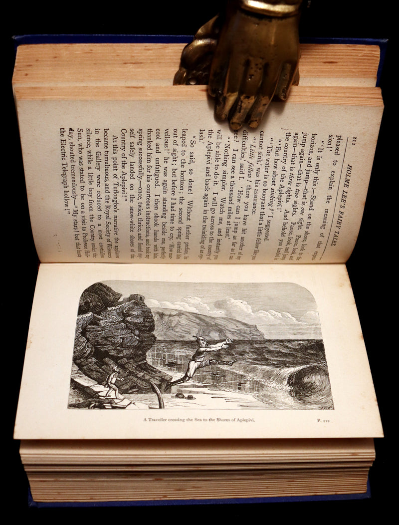 1892 Rare Victorian Book - Holme Lee's FAIRY TALES illustrated.
