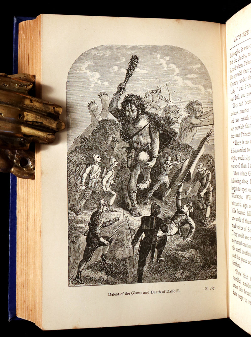 1892 Rare Victorian Book - Holme Lee's FAIRY TALES illustrated.