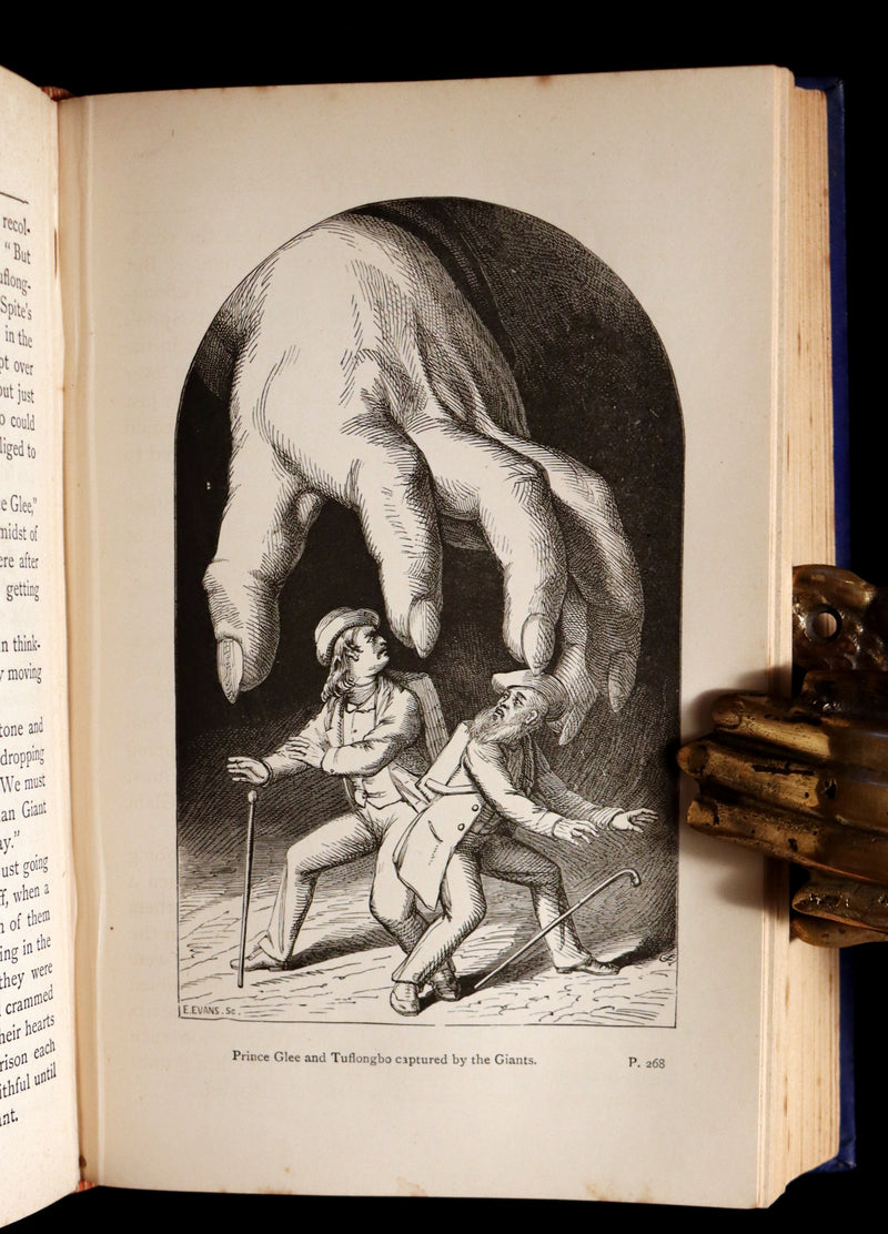 1892 Rare Victorian Book - Holme Lee's FAIRY TALES illustrated.