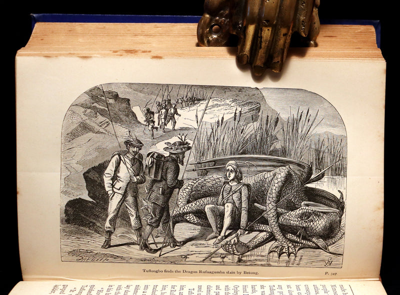 1892 Rare Victorian Book - Holme Lee's FAIRY TALES illustrated.