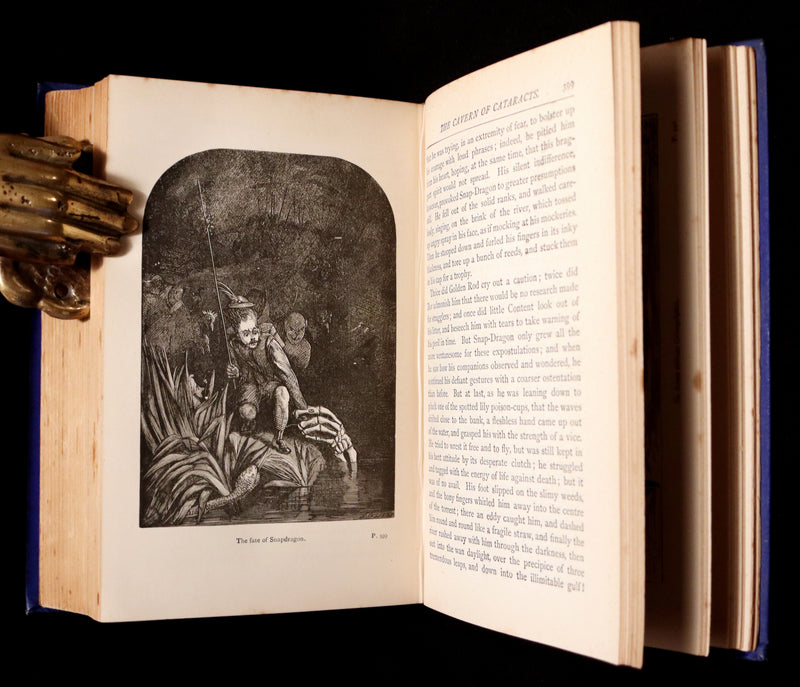 1892 Rare Victorian Book - Holme Lee's FAIRY TALES illustrated.