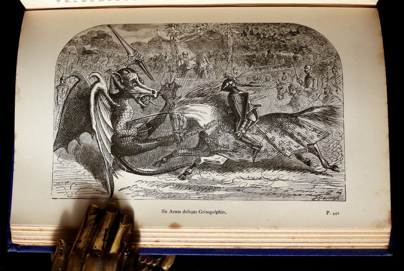 1892 Rare Victorian Book - Holme Lee's FAIRY TALES illustrated.