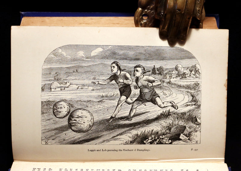 1892 Rare Victorian Book - Holme Lee's FAIRY TALES illustrated.