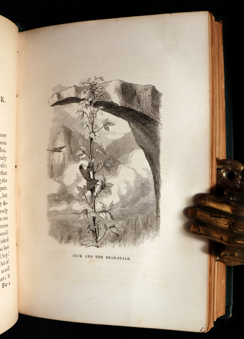 1880 Scarce Victorian Book - Standard FAIRY TALES illustrated by Gustave Dore & George Cruikshank.