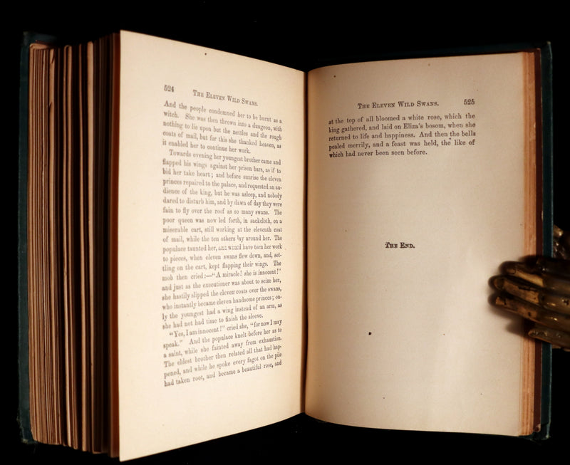 1880 Scarce Victorian Book - Standard FAIRY TALES illustrated by Gustave Dore & George Cruikshank.