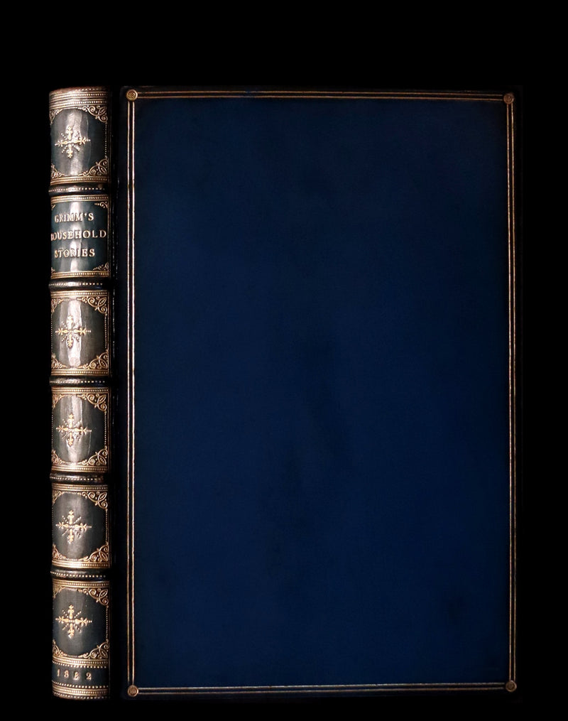 1882 First Edition bound by Riviere & Son - Brothers Grimm's FAIRY TALES illustrated by Walter Crane.