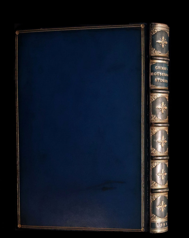 1882 First Edition bound by Riviere & Son - Brothers Grimm's FAIRY TALES illustrated by Walter Crane.