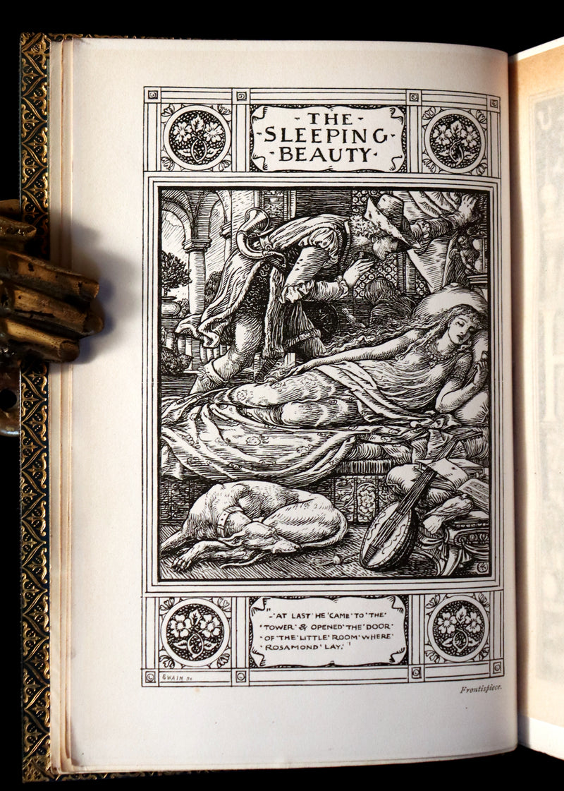 1882 First Edition bound by Riviere & Son - Brothers Grimm's FAIRY TALES illustrated by Walter Crane.