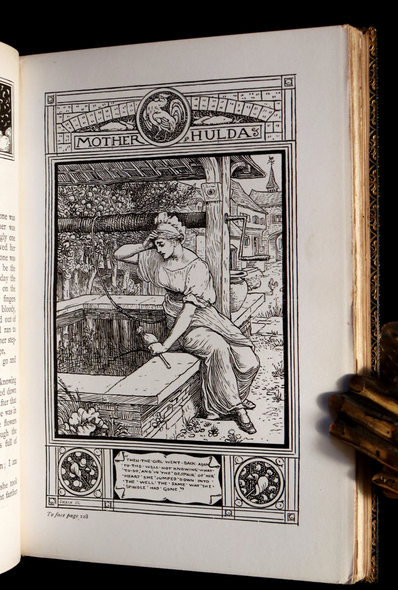 1882 First Edition bound by Riviere & Son - Brothers Grimm's FAIRY TALES illustrated by Walter Crane.