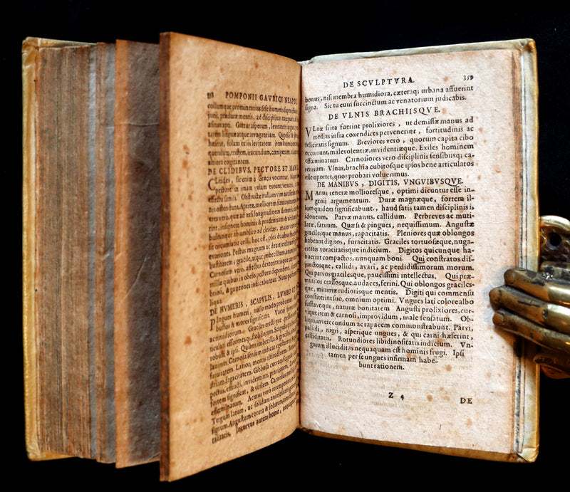 1672 Scarce Latin Vellum Book - Indagine's CHIROMANCY, PHYSIOGNOMY & ASTROLOGY.