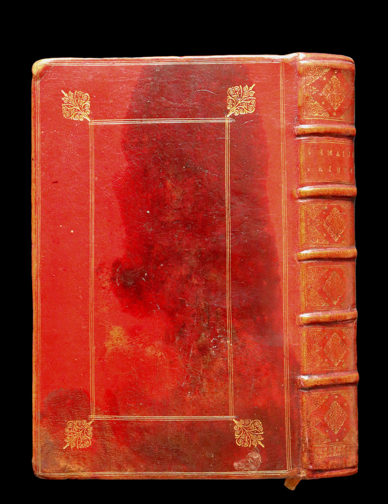 1698 Rare French Latin Book ~ The Office of Holy Week dedicated to the Duchess of Bourgogne. L'Office de la Semaine Sainte.