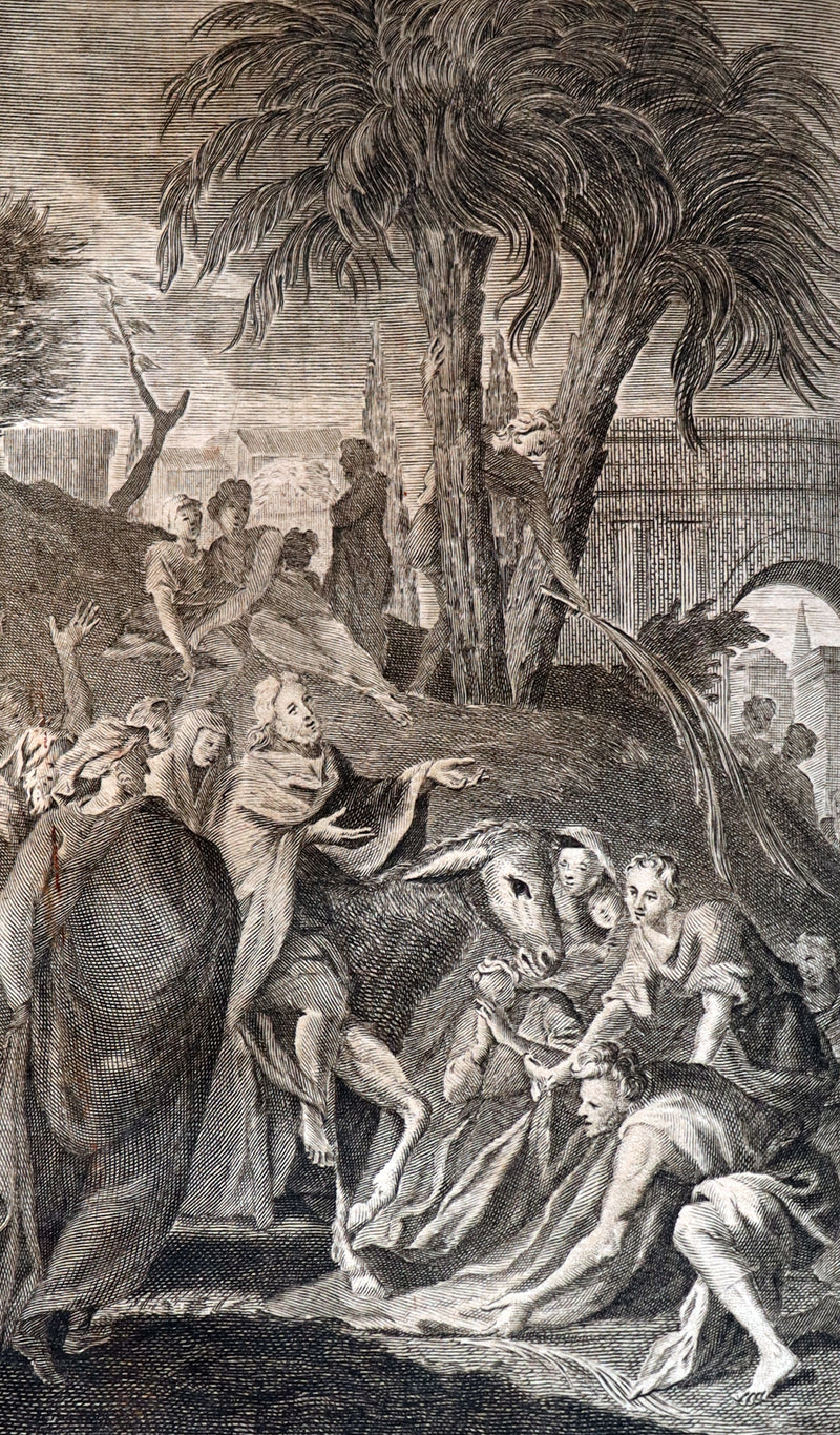 1698 Rare French Latin Book ~ The Office of Holy Week dedicated to the Duchess of Bourgogne. L'Office de la Semaine Sainte.