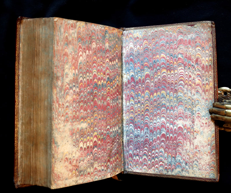 1698 Rare French Latin Book ~ The Office of Holy Week dedicated to the Duchess of Bourgogne. L'Office de la Semaine Sainte.