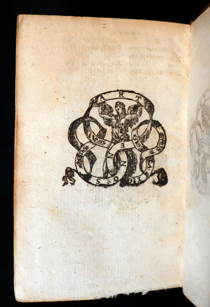 1630 Scarce Latin Vellum Book - LACTANTIUS' Divine Institutes & The PHOENIX.