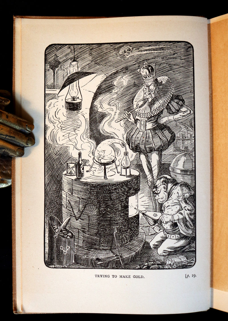 1904 First Edition - CONJURING throughout a Fairy Tale - King Koko by Professor Hoffmann.