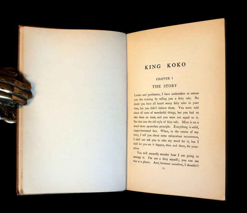 1904 First Edition - CONJURING throughout a Fairy Tale - King Koko by Professor Hoffmann.