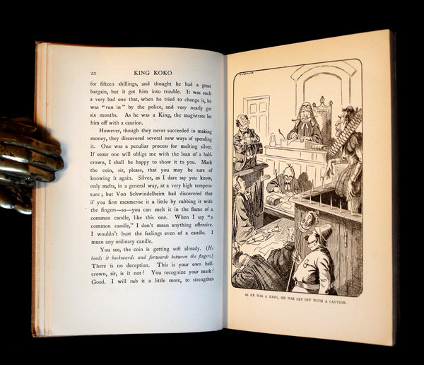 1904 First Edition - CONJURING throughout a Fairy Tale - King Koko by Professor Hoffmann.