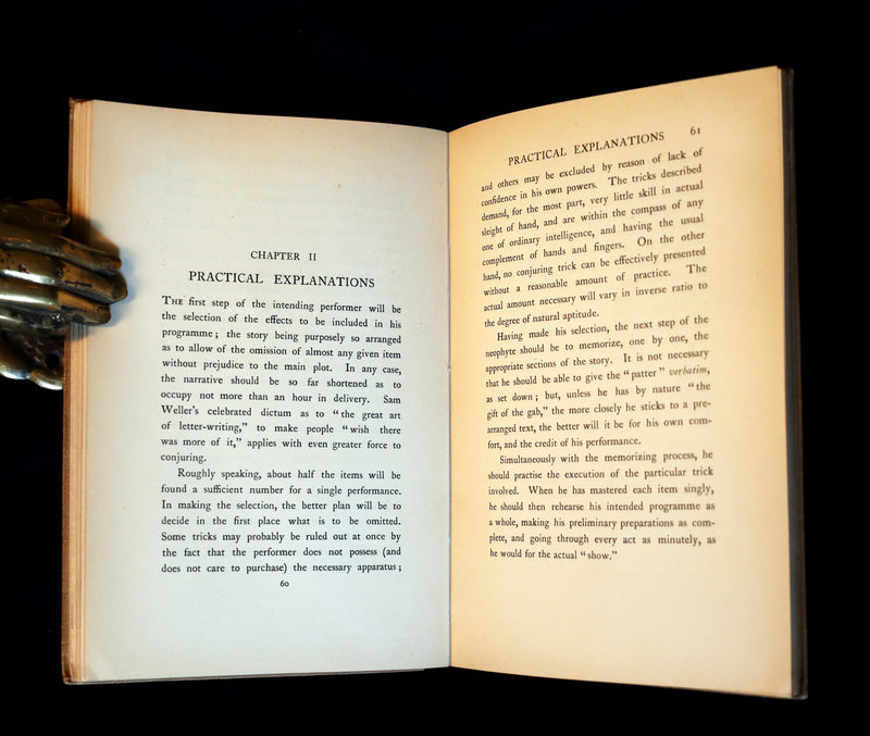 1904 First Edition - CONJURING throughout a Fairy Tale - King Koko by Professor Hoffmann.