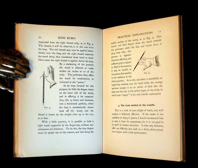 1904 First Edition - CONJURING throughout a Fairy Tale - King Koko by Professor Hoffmann.